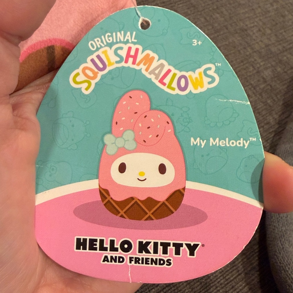 NWT! 8” My Melody Squishmallow  squishmallows plush toy kids stuffed sanrio toys - Picture 5 of 9